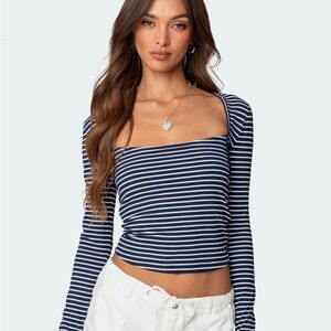 Edikted Alex Striped Top